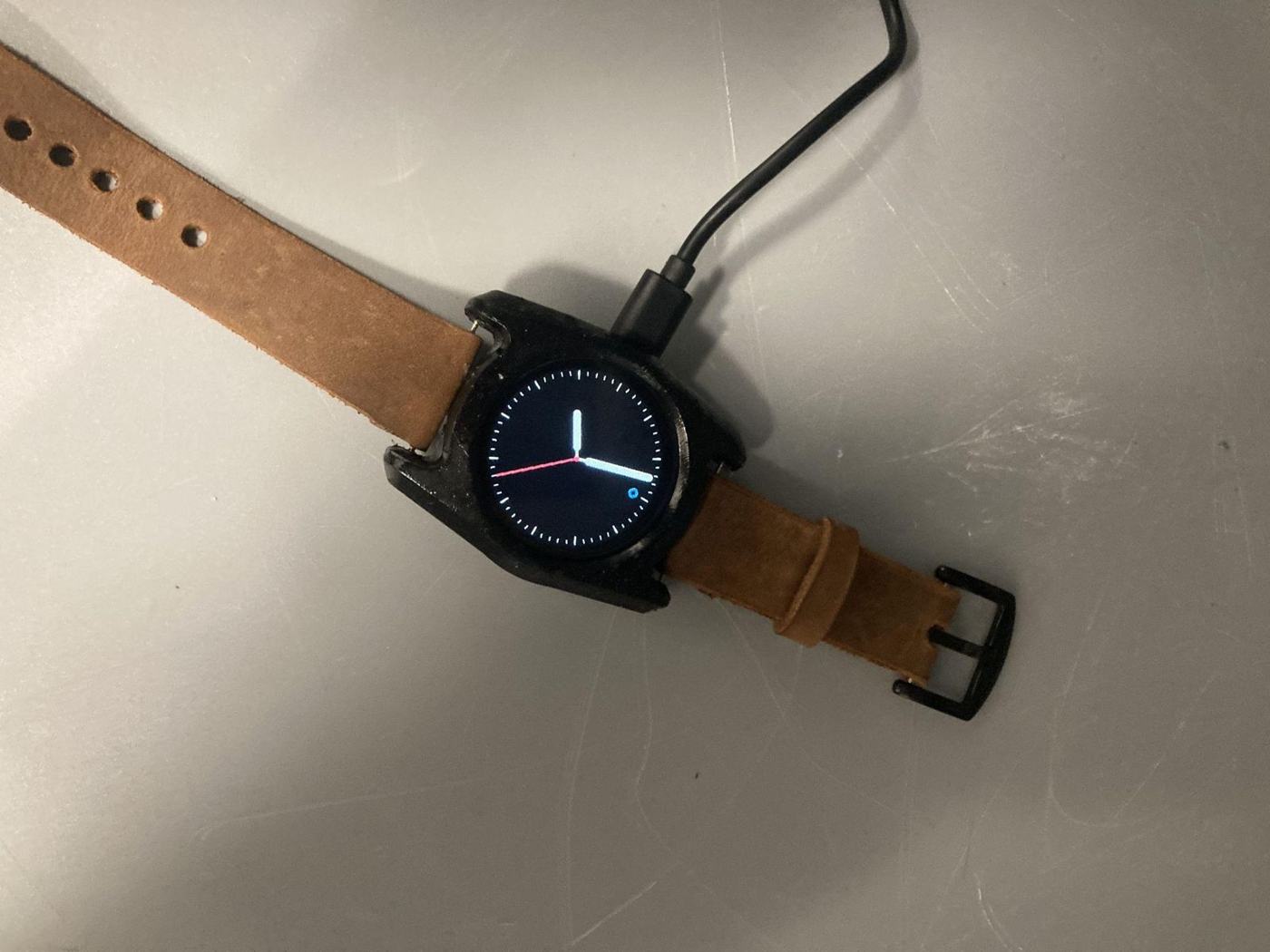 The watch charging